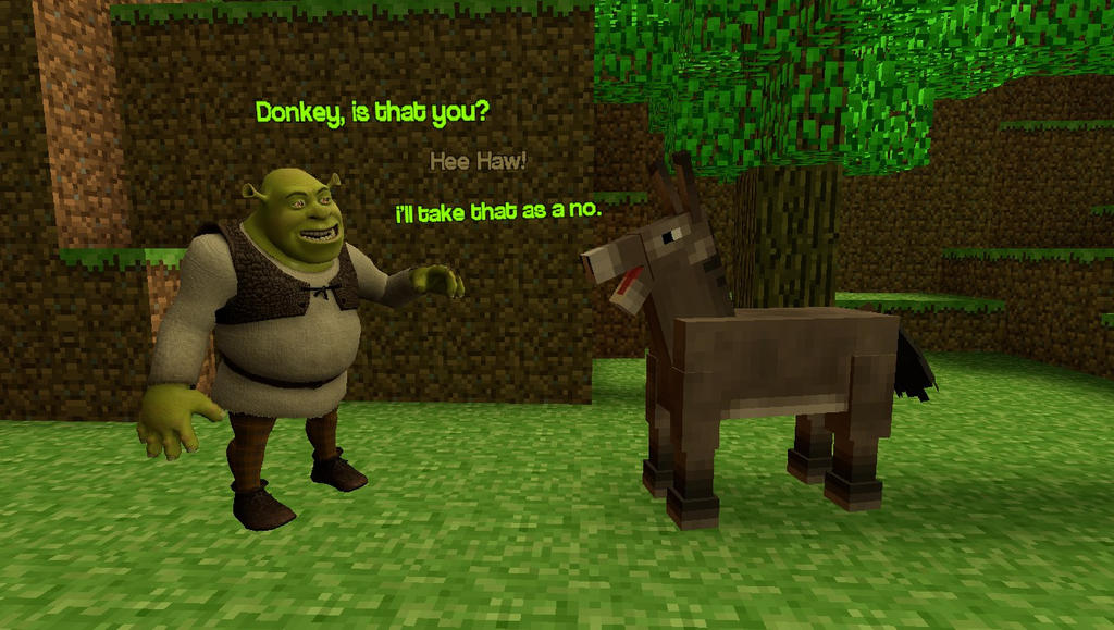 Shrek Rizz Minecraft Shrek in Minecraft by Primon4723 on DeviantArt