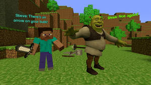 Shrek in Minecraft 2