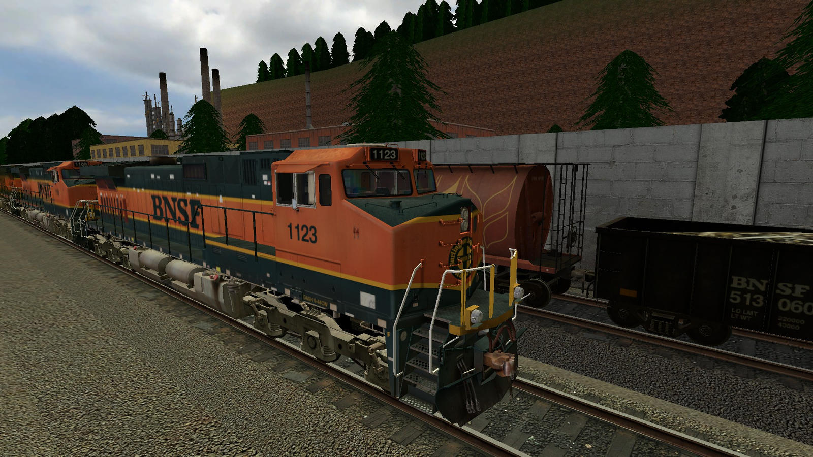 Deviantart Bnsf Train BNSF Train 2 by Primon4723 on DeviantArt