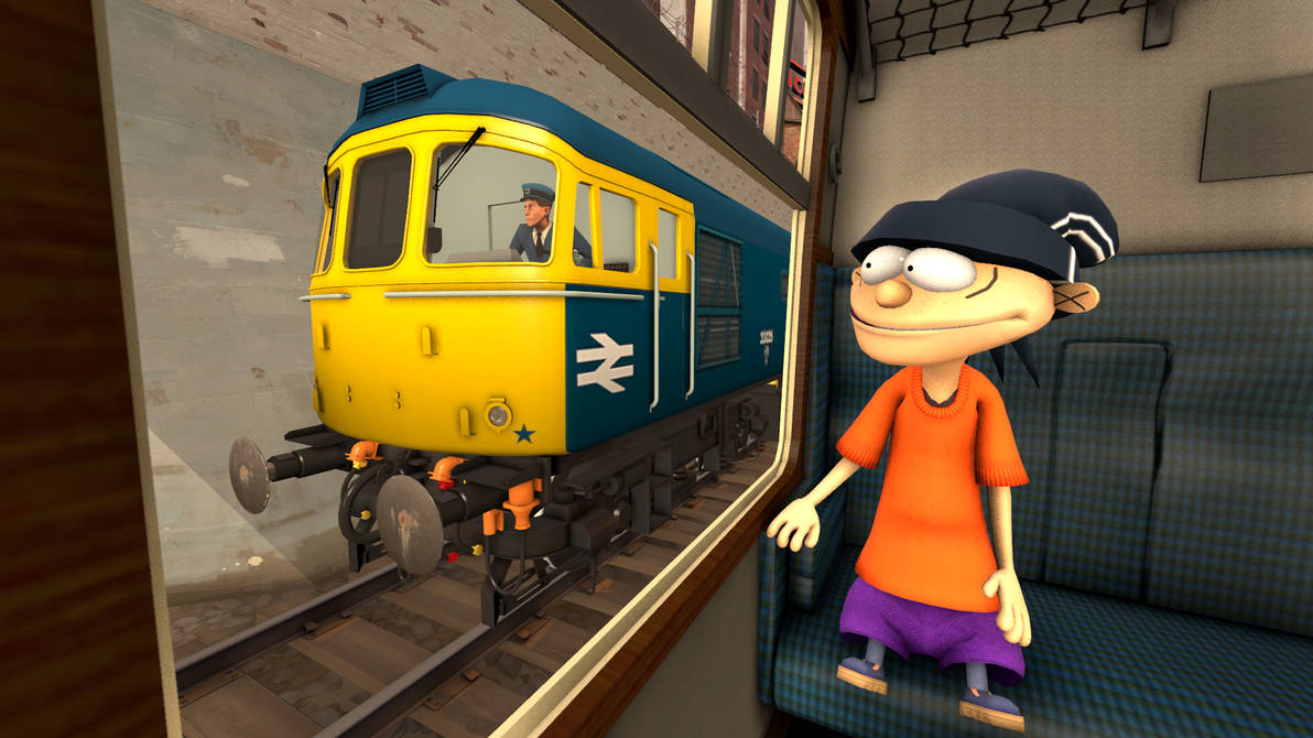 Edd riding a train by Primon4723 on DeviantArt