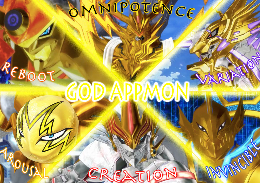 God Appmon Wallpaper by Omnimon1996 on DeviantArt