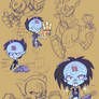 Nina Cortex Sketches and Full Colors