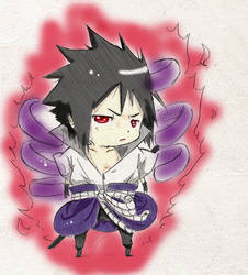 Sasuke Susanoo:by Kai-isolated