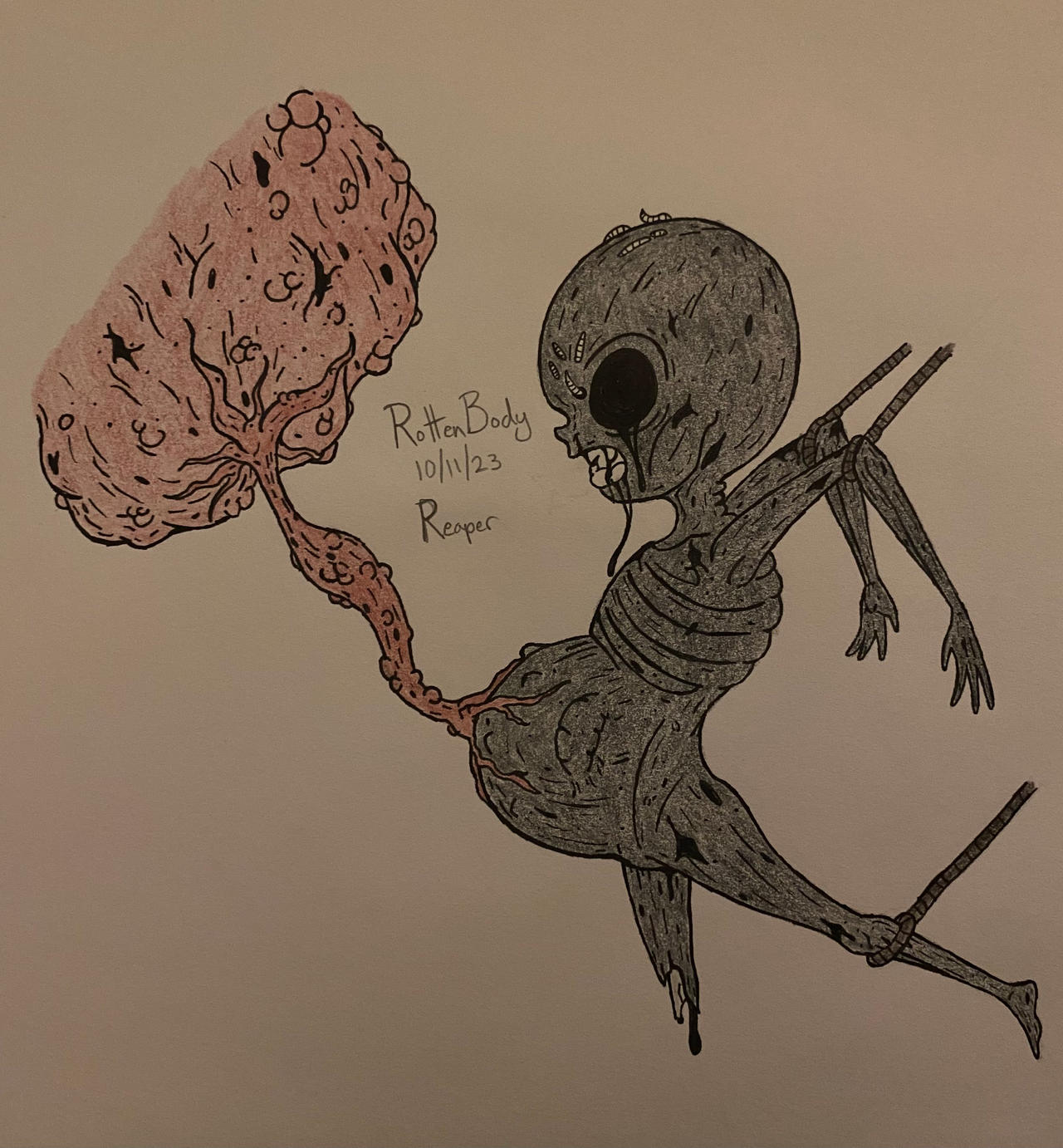 Rotten Body // Dead Fetus by NecroticCorpse on DeviantArt