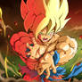 Goku wins