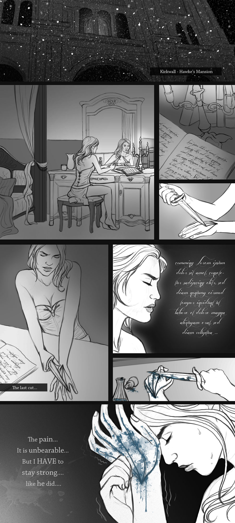 Dragon Age Fan Comic - Stronger part 1