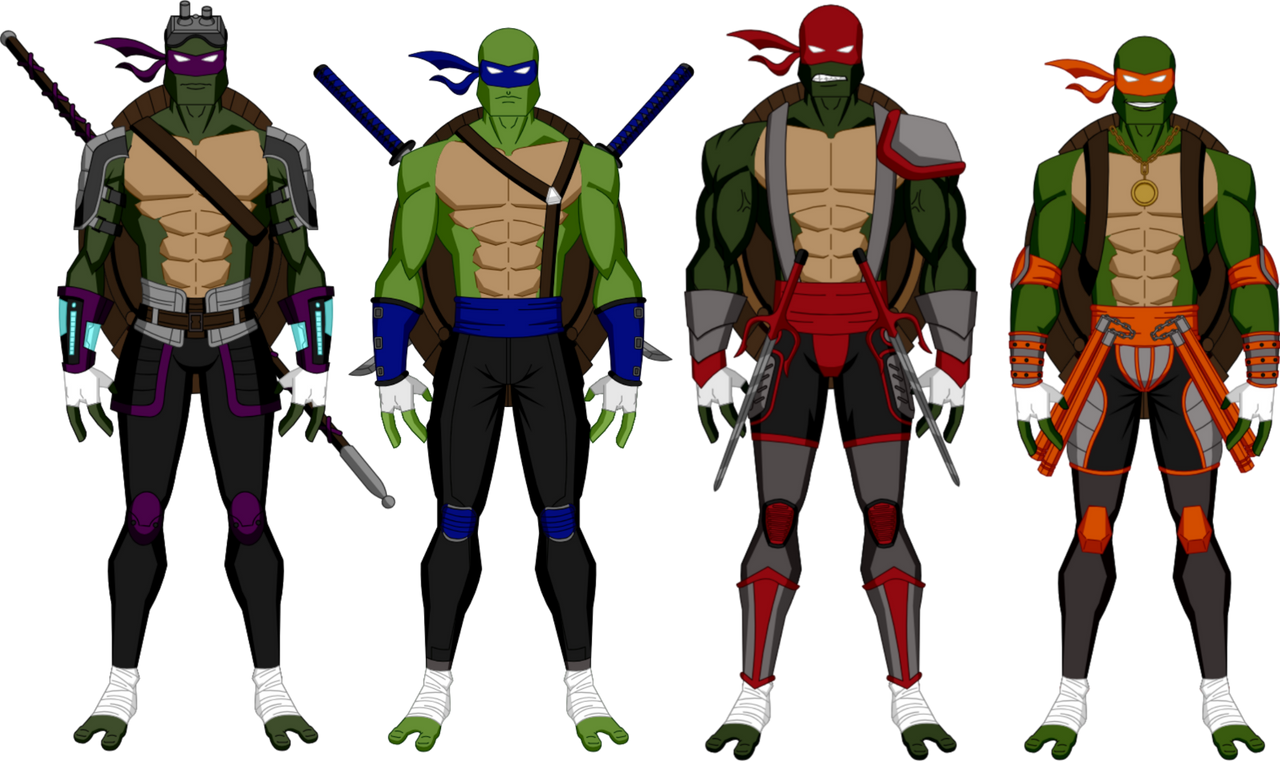 Teenage mutant Ninja turtles by GreatKennethx on DeviantArt