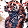 tiger drawing art