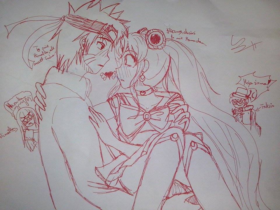 Cross-Over Naruto Uzumaki and Sailor Moon