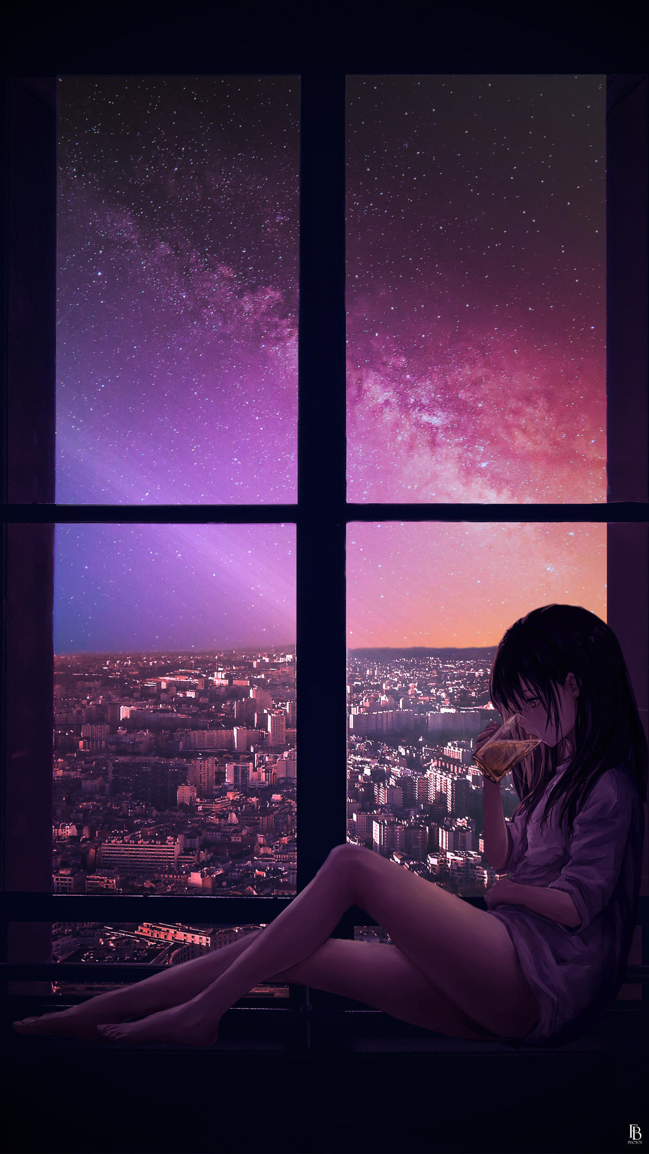 Anime Girl Window by FeloniousDust on DeviantArt