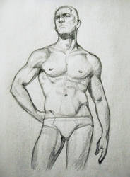 My first figure drawing!! :D