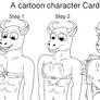A cartoon character cardiophile