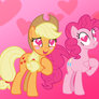 Pinkie apple jack power of heart