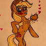APPLEJACK strong sexy heart