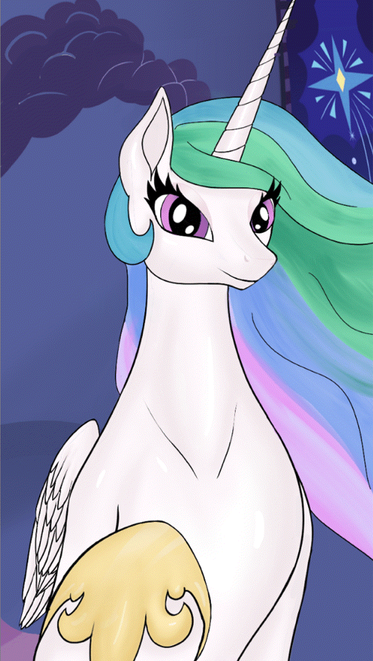 Princess celestia huge heart without necklace