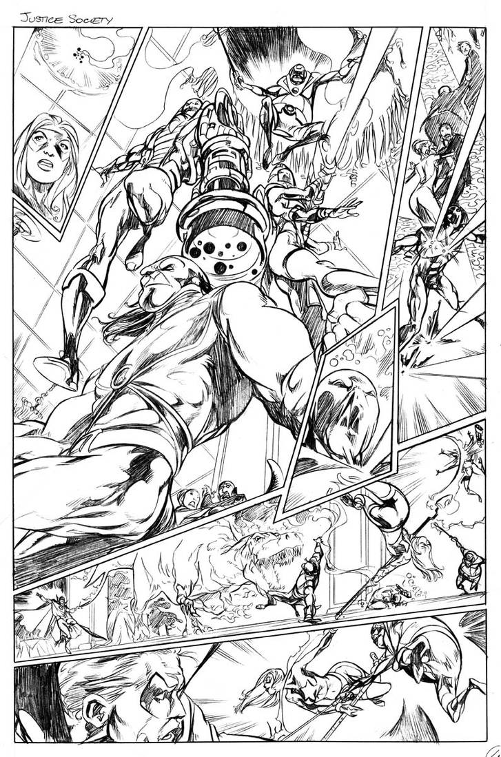 Jsa Deviantart JSA p4 by Altercomics on DeviantArt