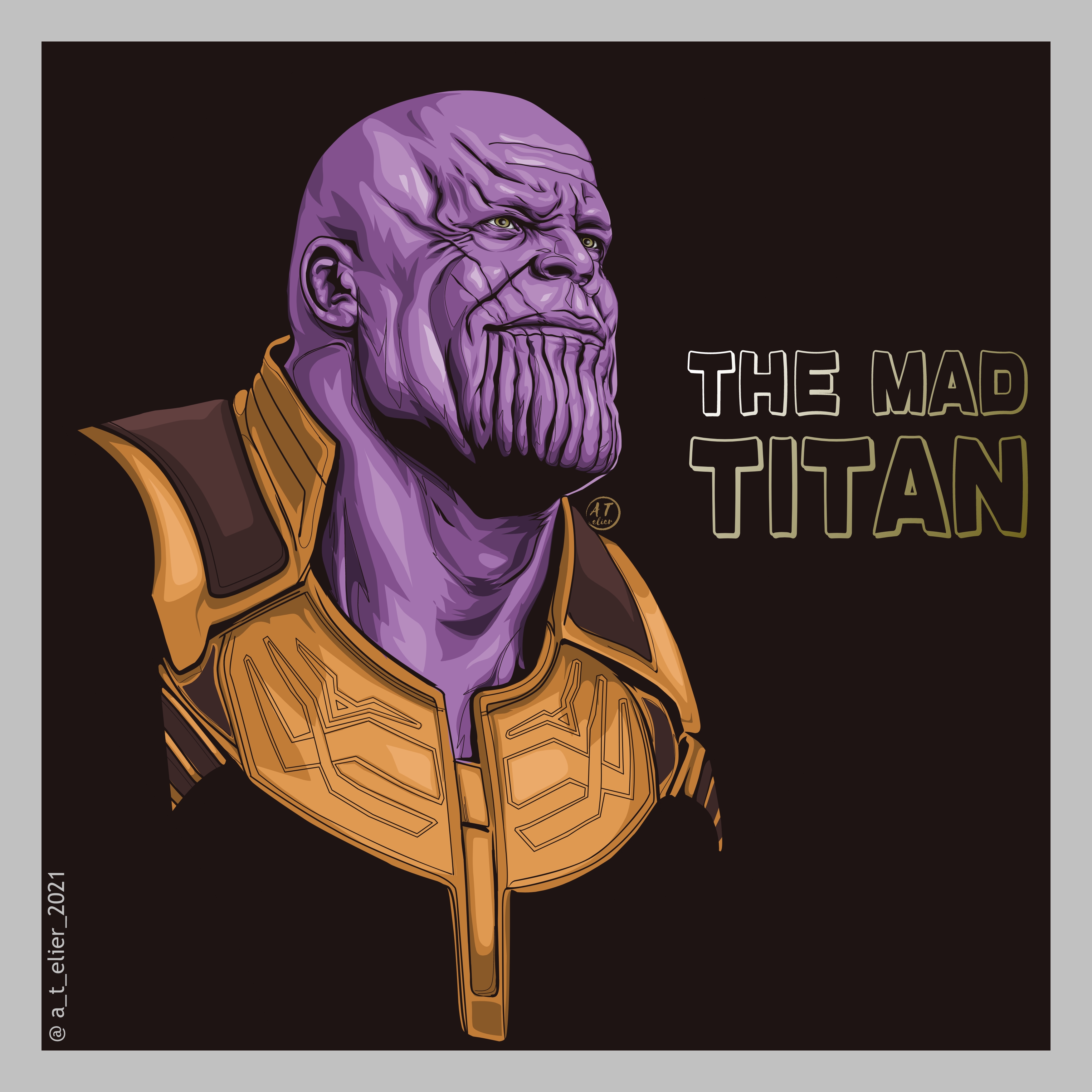 Thanos by Akshaypp89 on DeviantArt Thanos by Akshaypp89 on DeviantArt