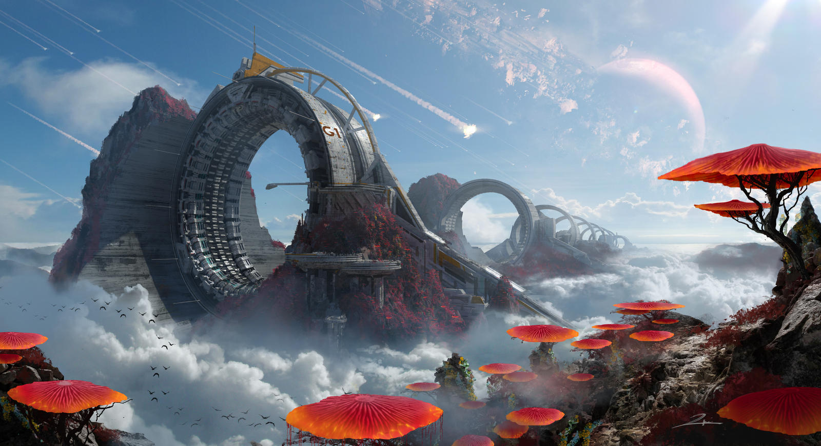 Space Warp Machine Day by 2buiArt
