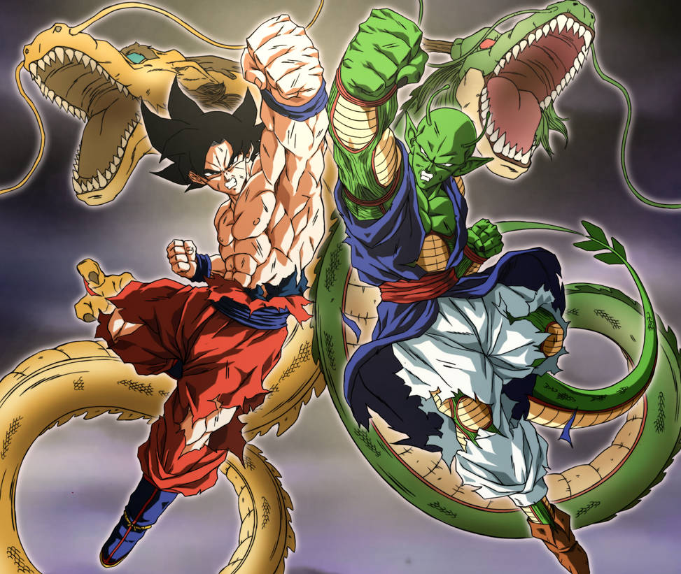 Goku and Piccolo - Bros. Dragon Fist V1 by PlusUltraManOfficial on ...