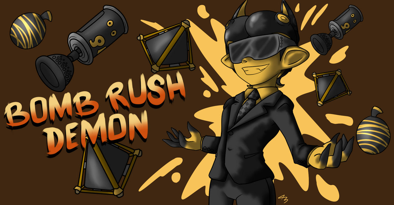 Bomb Rune Deviantart Bomb rush Demon by DeltAmb3r on DeviantArt