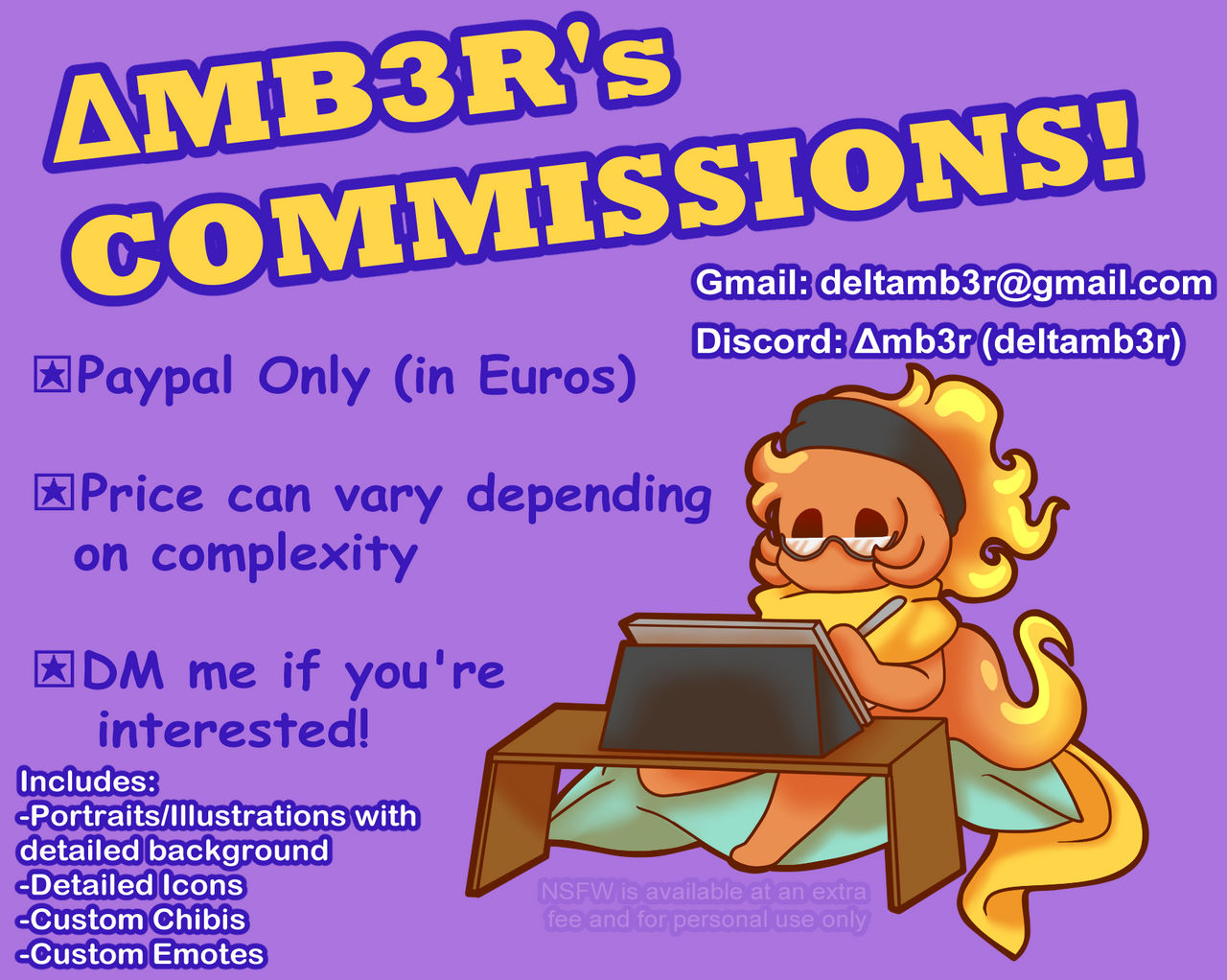 xincest Commissions are open (updated) by DeltAmb3r on DeviantArt