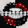 Jewel Encrusted Lips - I