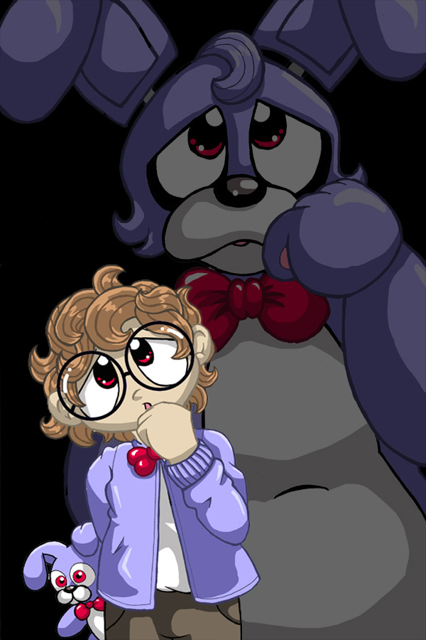 Five nights at freddys Bonnie's ghoust child