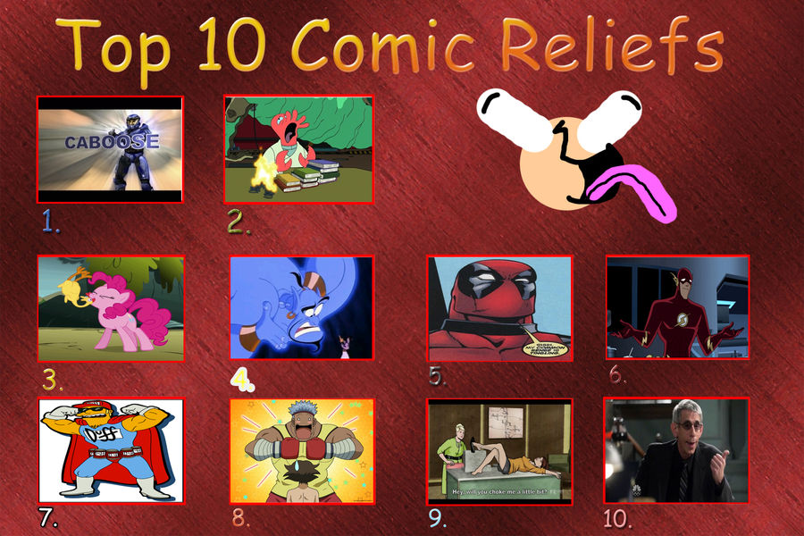 Comic Rerlief My Top Comic Reliefs by Otakurec37 on DeviantArt