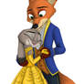 Zootopia - Beauty And The Beast - Commission