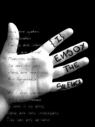 enjoy my silence