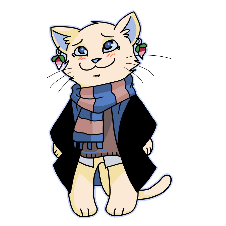 Luna cat by saerubleuts on DeviantArt