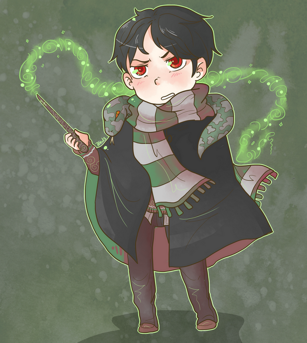 Goofy Tom Riddle Tom Riddle Chibi by saeru-bleuts on DeviantArt