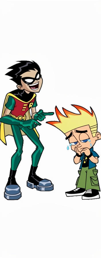 Johnny Crying Rbit Robin laughing at Johnny test crying by aladin963 on DeviantArt