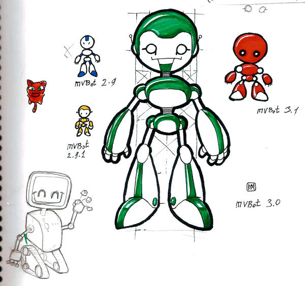 Bots Sketch by marvinbarreiros on DeviantArt