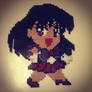 perler beads sailor mars - rei hino