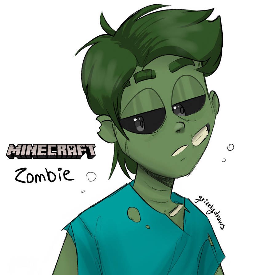 Minecraft R63 Zombie Minecraft zombie by grizzlydraws on DeviantArt