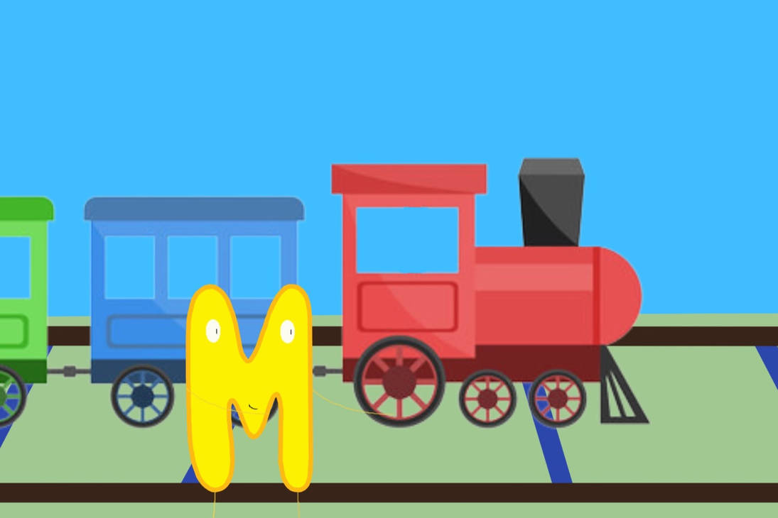 Letter M Train - Learning Alphabet for Kids by ChloeAdvaya on DeviantArt
