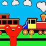 Letter Y Train - Learning Alphabet for Kids