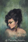 Medusa Portrait by eviaan-art