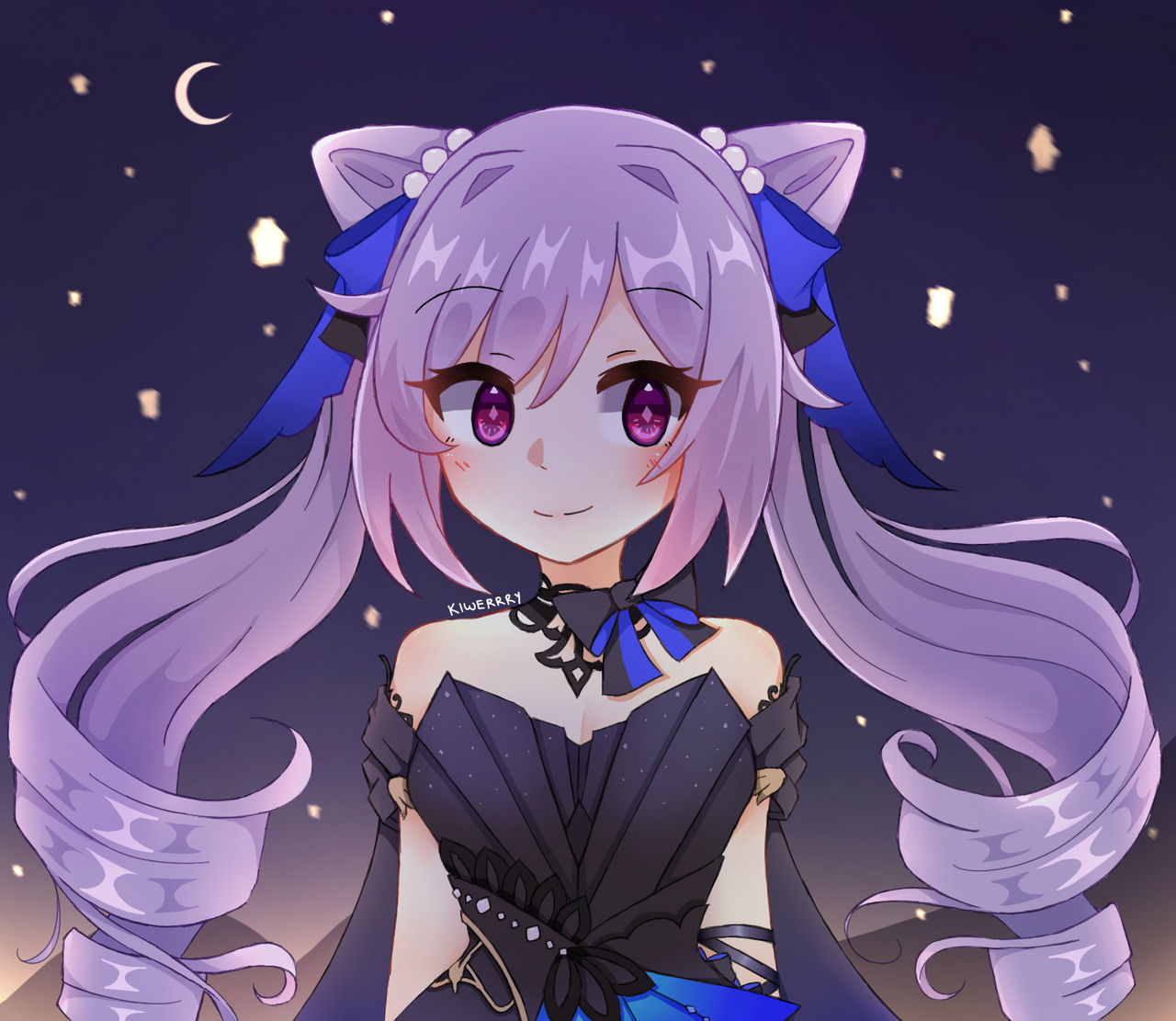 Genshin Impact Opulent Splendor KeQing by Kiwerrry on DeviantArt