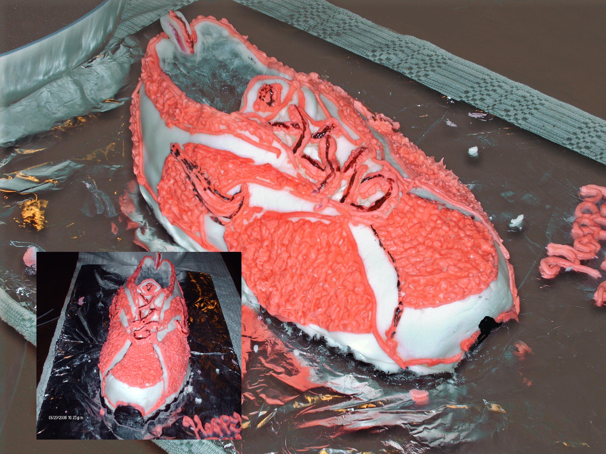 Nike Gym Shoe Cake