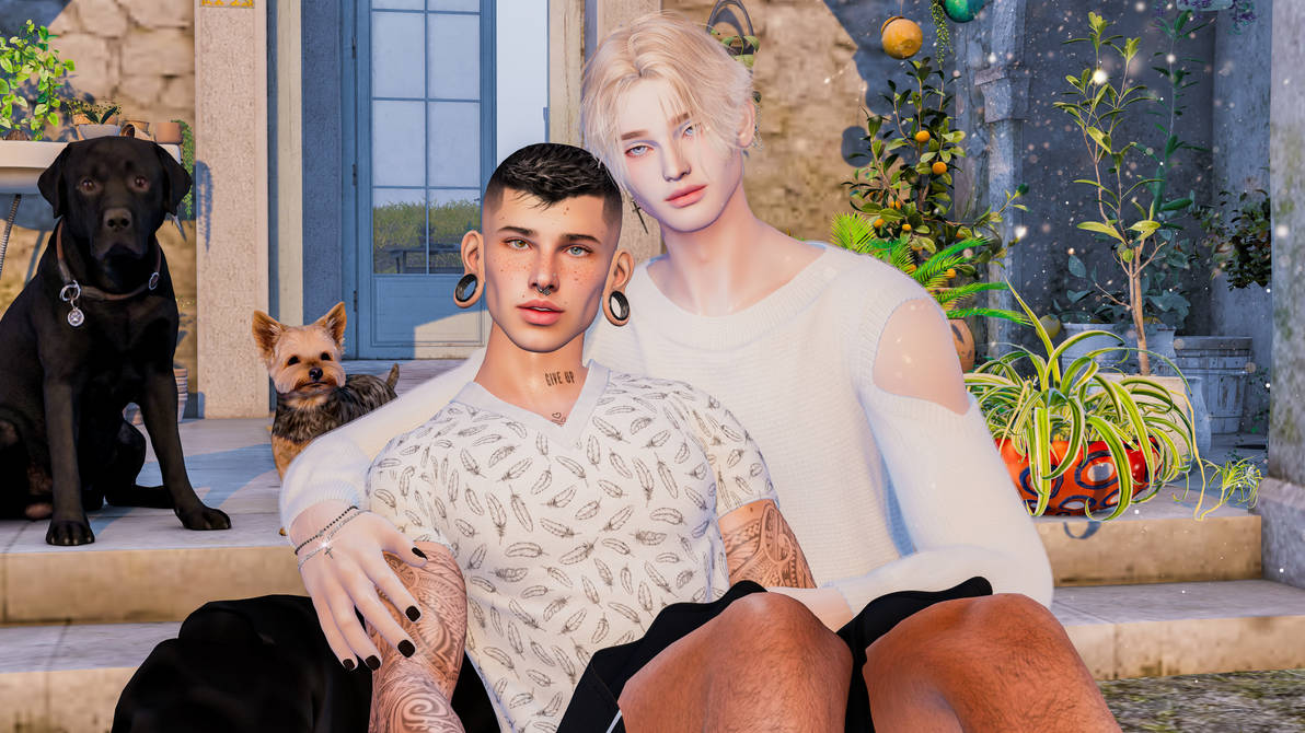 Liam Rizo Porch Sitting Cuties by liamrizzo on DeviantArt