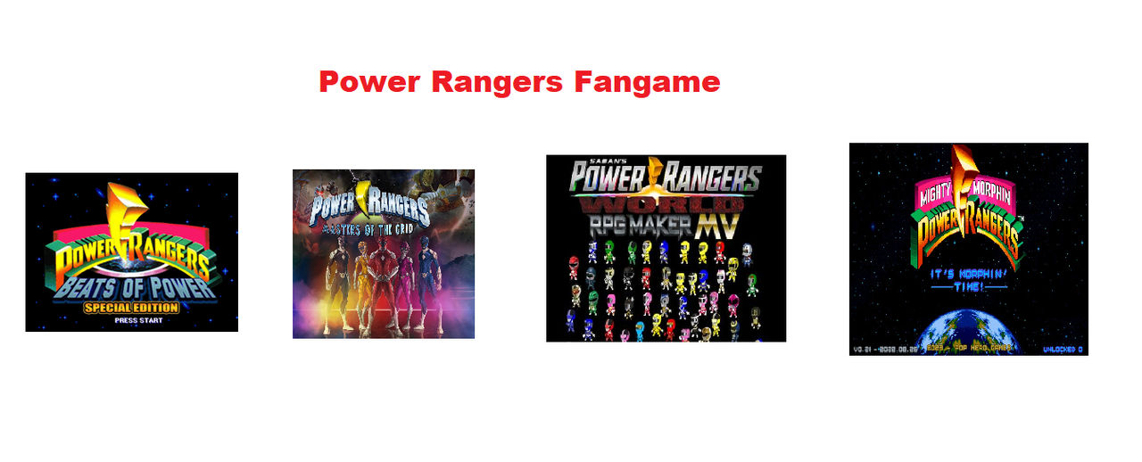 Power Rangers In Fangame by RooseveltStudios on DeviantArt