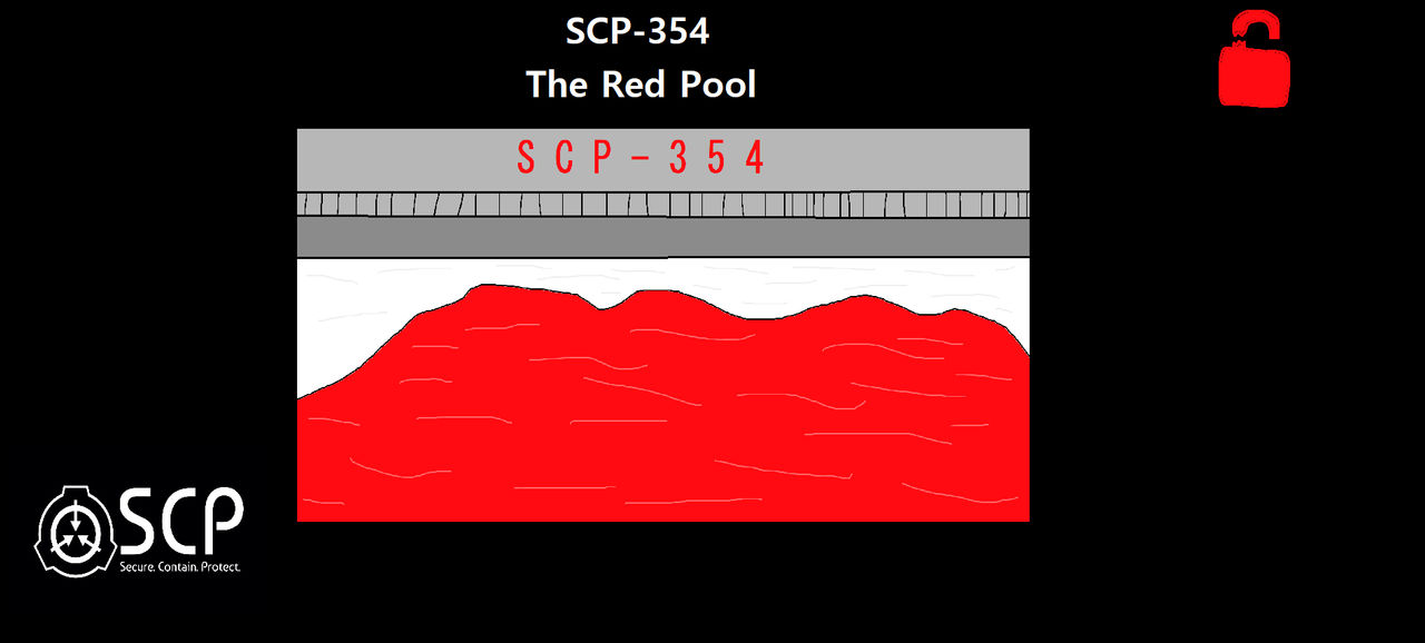 Scp Signs Red Pool SCP-354 The Red Pool by RooseveltStudios on DeviantArt