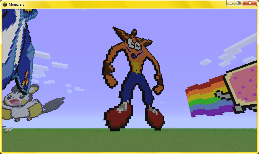 Minecraft Crash Bandicoot By Raiden9000 On Deviantart Minecraft Crash Bandicoot By Raiden9000 On Deviantart