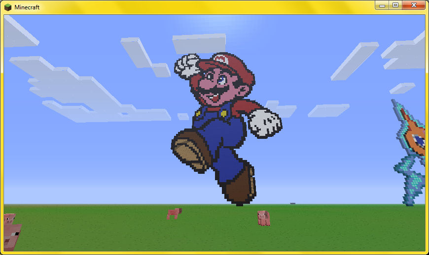 Infdev Minecraft Mario Minecraft Mario by Raiden9000 on DeviantArt