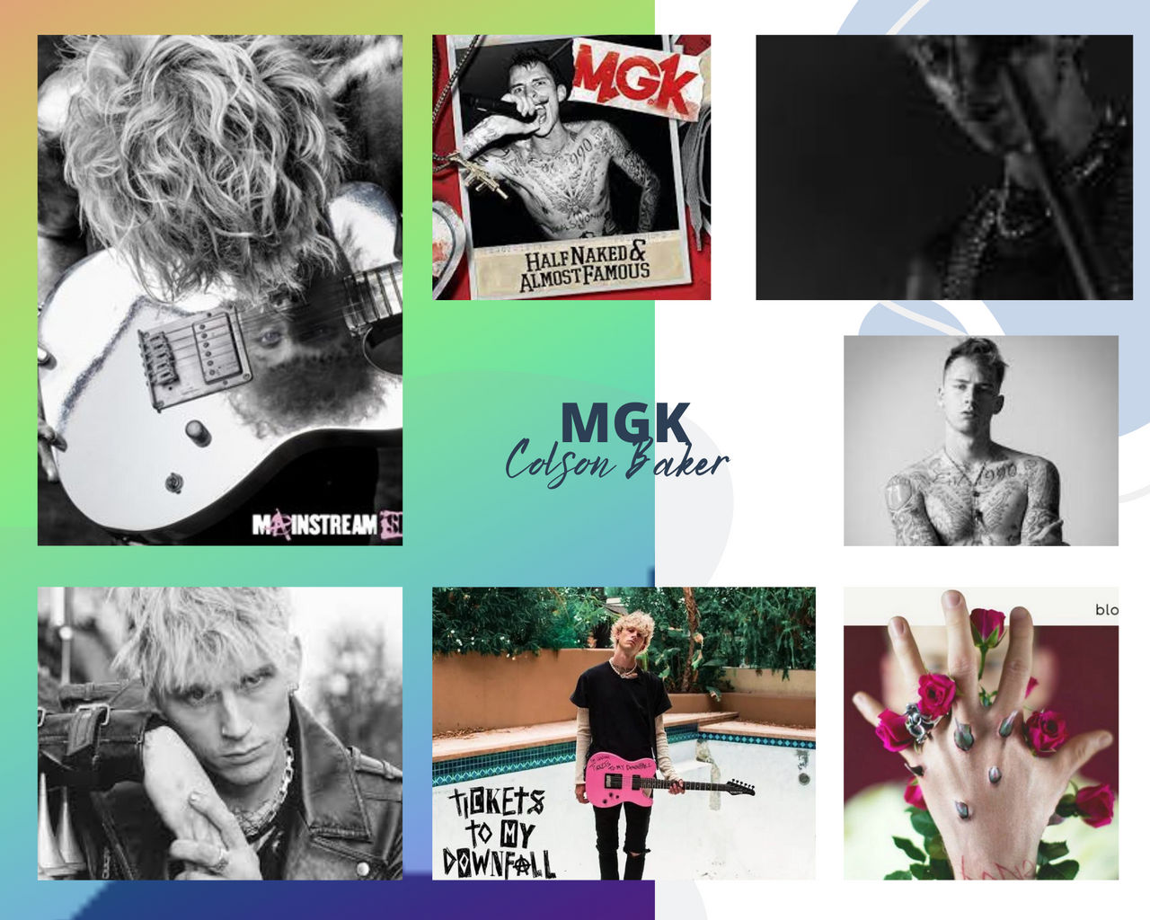 Machine Gun Collage Collage fotos (Machine Gun Kelly) by AngelDart on DeviantArt