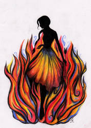 The Girl who was on Fire