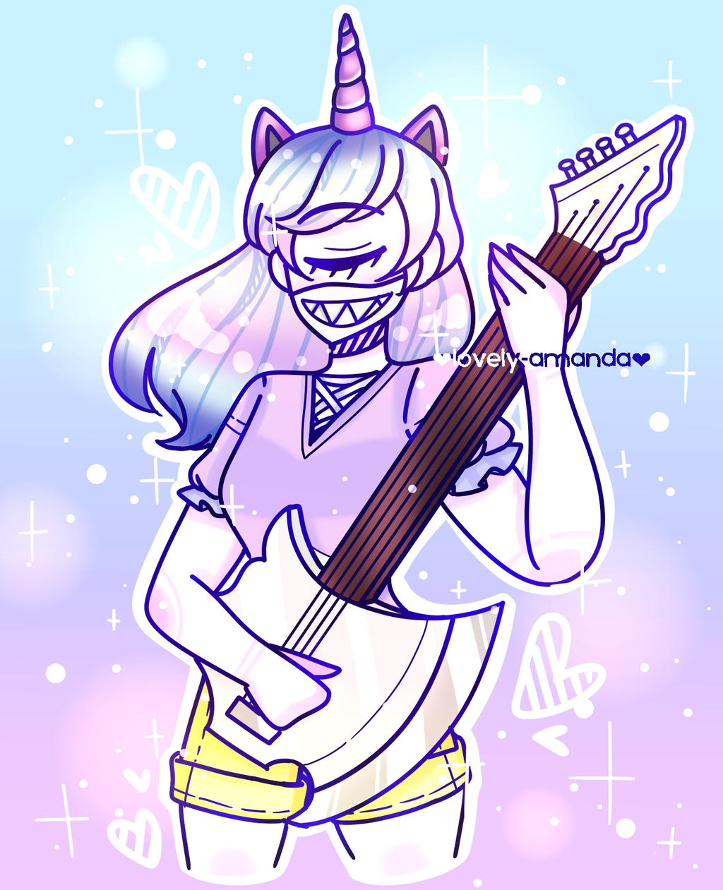 Pastel Unicorn Cyclops Roblox Character By Lovely Amanda On Deviantart - roblox unicorn character