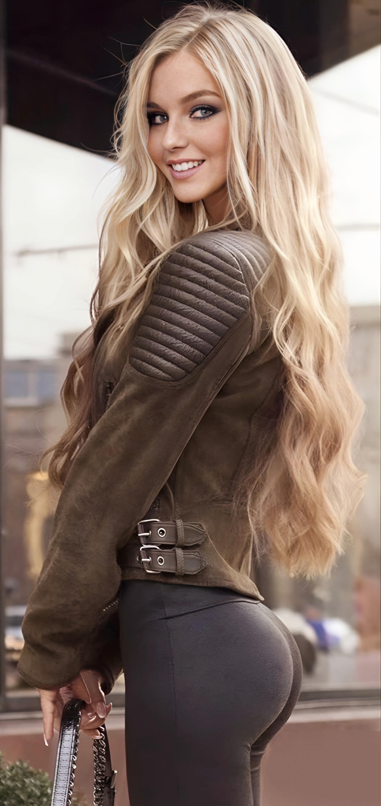 Leather Jacket Gal By KusanagiLover On DeviantArt leather-jacket-gal-by-kusanagilover-on-deviantart